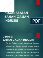 Bahan Galian Industri