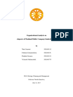 Organisational Analysis On AOT