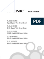 User's Guide: TL-SG2109WEB 9-Port Gigabit Web Smart Switch