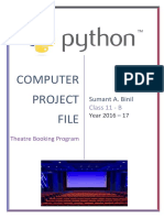 Computer Project Documentation