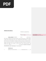 Trinidad and Tobago:: Commented (R1) : Name of Attorney Commented (R2) : Address of Attorney at Law