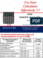 Casio Scientific Calculator Fx-570ms