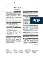 Pozzolith 101ri: Set Retarding and Water Reducing Admixture