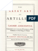 Simienowicz - The Great Art of Artillery