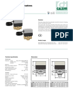 Caleffi: Motorised Zone Valves Z-One