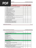 Piping Specification Checklist