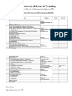 Antenna & Wave Propagation - Course Outline