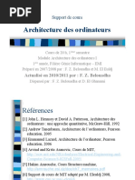 Architecture Des Ordinateurs