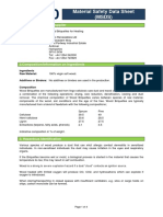 MSDS Briquettes