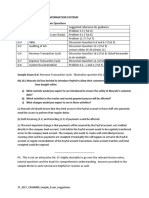 CISM 4000 Sample Exam Suggestions