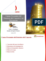 Causas Frecuentes Del Deterioro Del Concreto y Su Prevención