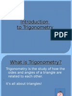 Introduction To Trigonometry