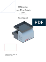 Mechanical Design Project Report