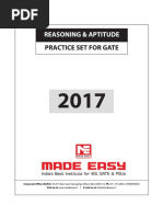 Reasoning & Apt. (P-Set) 2017 New PDF