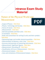 Physics - Important Questions and Answers, Entrance Exam, Study Material and Notes For All Subject - BrainKart