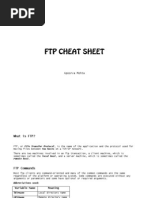 FTP Cheat Sheet