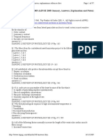 ALL INDIA 2005 (AIPGE 2005 January, Answers, Explanation and Notes)