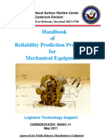 Handbook of Reliability Prediction Procedures For Mechanical Equipment NSWC-11 PDF