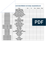 Planilha de Estudos Enem Matemática