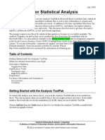 7 Excel Statistical Analysis