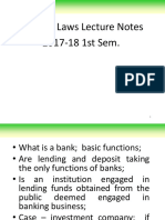 Banking Laws Lecture Notes 2017-18 1sem 20170622