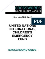 United Nations International Children 'S Emergency Fund: Background Guide