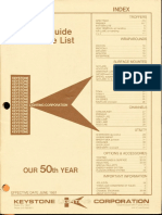 Keystone Lighting Ordering Guide & Price List 1981