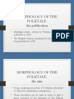 Propp's Morphology Applied To The Neverending Story