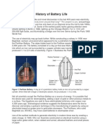 History of Battery Life