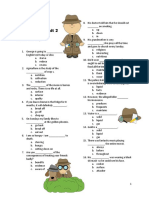 English Test Unit 2 Vocabulary: Close Up B1