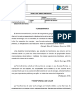 Termodinamica y Transferencia de Calor