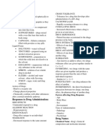 Responses To Drug Administration:: Factors Affecting Drug Response