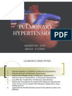 Pulmonary Hypertension ': Case Presentation