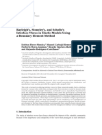 Research Article: Rayleigh's, Stoneley's, and Scholte's Interface Waves in Elastic Models Using A Boundary Element Method