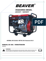 Catalogo Generadores Diesel BEAVER