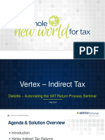 Deloitte Uk Automating Vat Returns Vertex