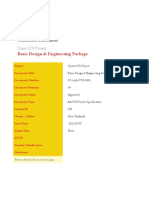 Basic Design and Engineering Package PDF