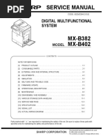 Sharp MX b382 MX b402