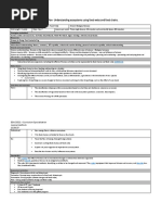 Unit Plan Table