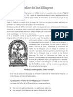 La Devoción Al Señor de Los Milagros Patrono de Lima