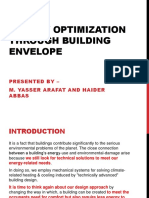 Energy Optimization Through Building Envelope