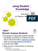 Assessing Student Knowledge