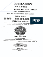 Recopilacion de Leyes de Los Reinos de Indias Mandadas Imprimir y Publicar Por La Magestad Catolica Don Carlos II Tomos 2