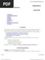 Algorithms and Data Structures