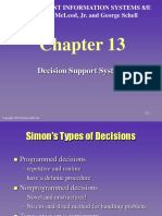 Decision Support Systems: Management Information Systems 8/E Raymond Mcleod, Jr. and George Schell