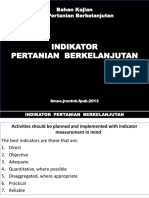 Indikator Pertanian Berkelanjutan