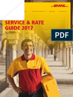 DHL Express Rate Transit Guide in en