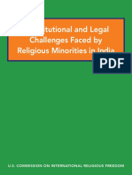 Constitutional and Legal Challenges Faced by Religious Minorities in India