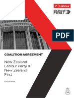 Labour and New Zealand First Coalition Agreement