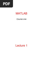 Matlab Course